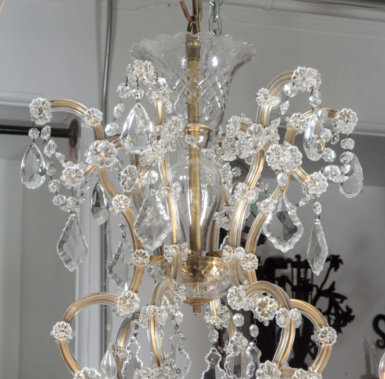 Marie Therese Crystal Chandelier from the Plaza Hotel, NYC at 1stDibs