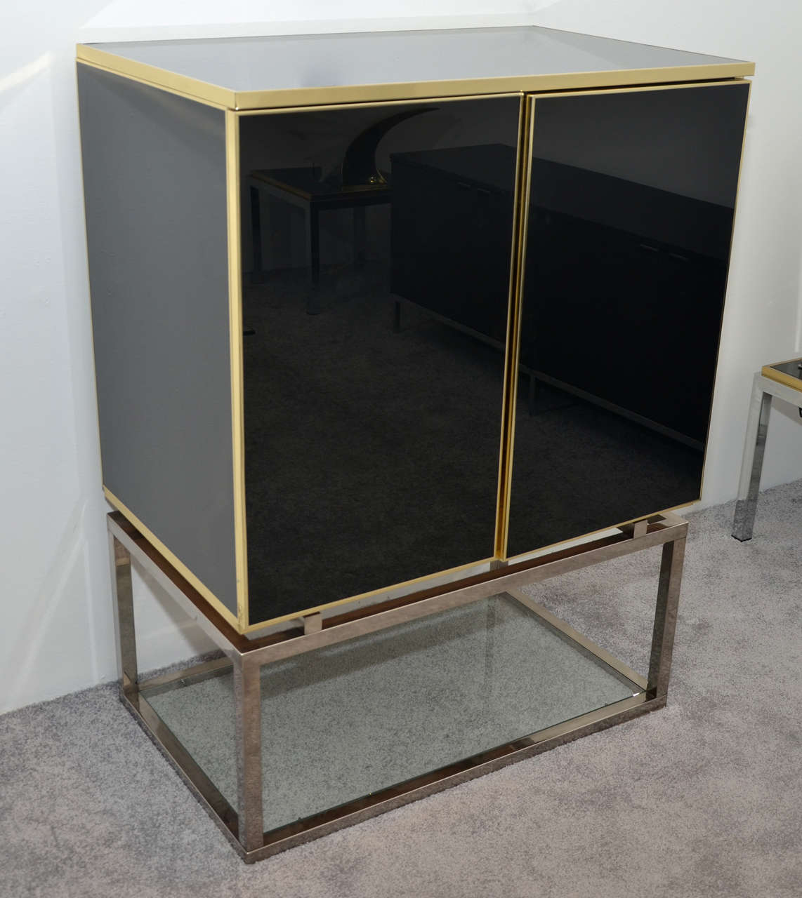 Late 20th Century 1970s Cabinet by Maison Jansen For Sale