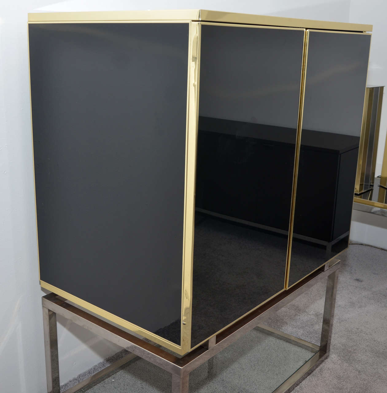 1970s Cabinet by Maison Jansen For Sale 2