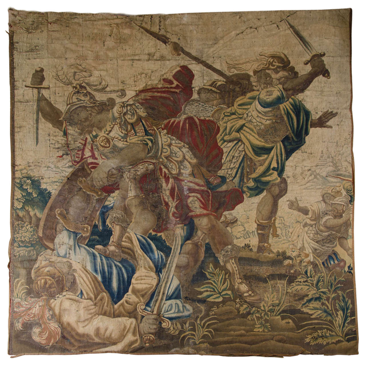 17th Century Flemish Battle Scene Fragment