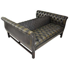 Double-Sided Chesterfield Sofa