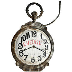 19th Century Clock Face from a Clock Shop in London 1