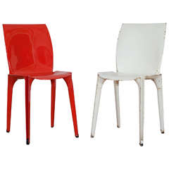 Pair of 'Lambda' Chairs Designed by Marco Zanuso for Gavina, Italy 3