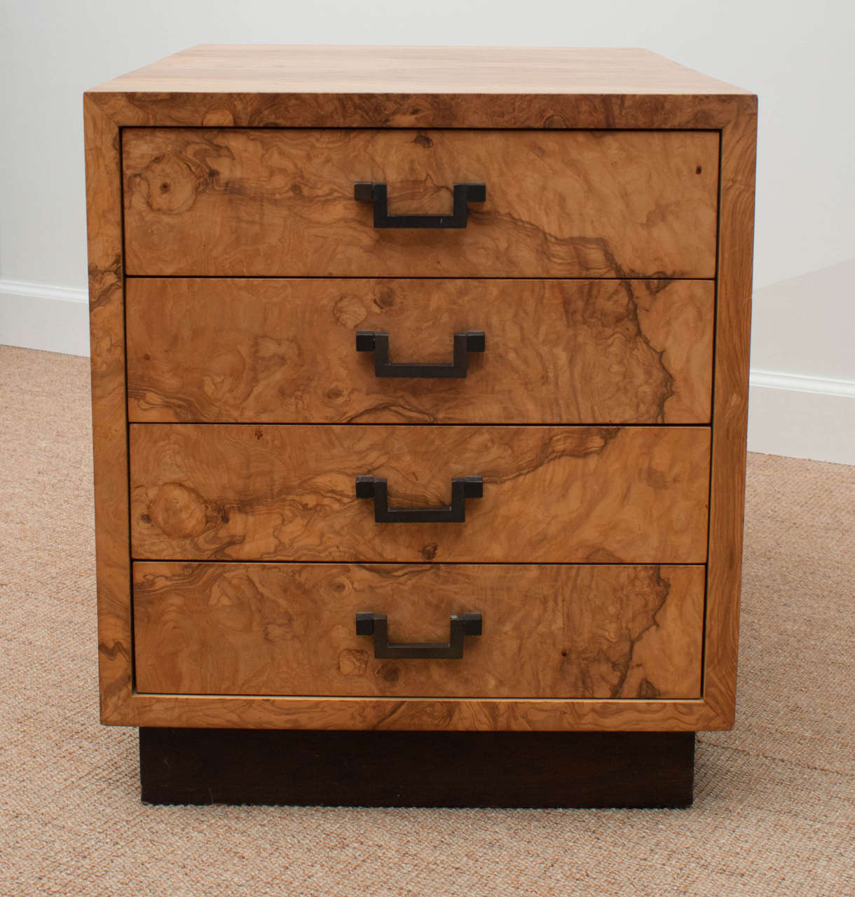 Dunbar Burled Walnut Small Chest