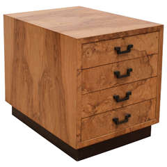 Dunbar Burled Walnut Small Chest