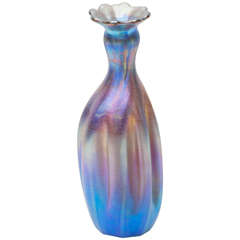 Iridescent Tiffany Favrile Glass Vase
