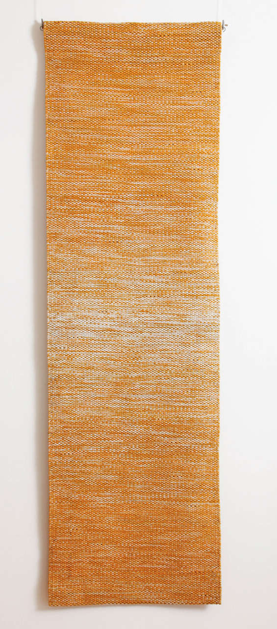 Wool wall tapestry designed and executed by the Italian artist Renata Bonfanti (°1929). Unique piece.