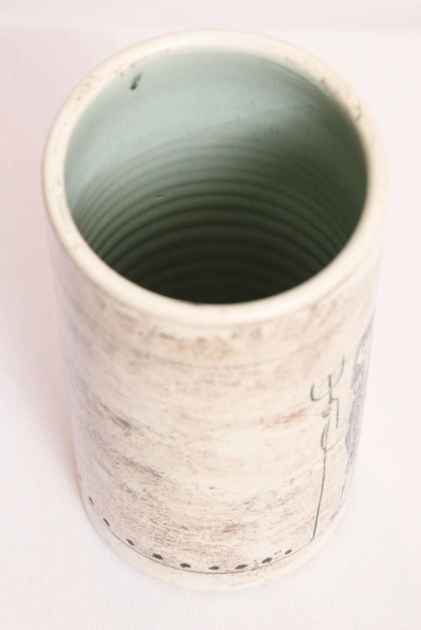 Jacques Blin Cylindrical Vase For Sale 1