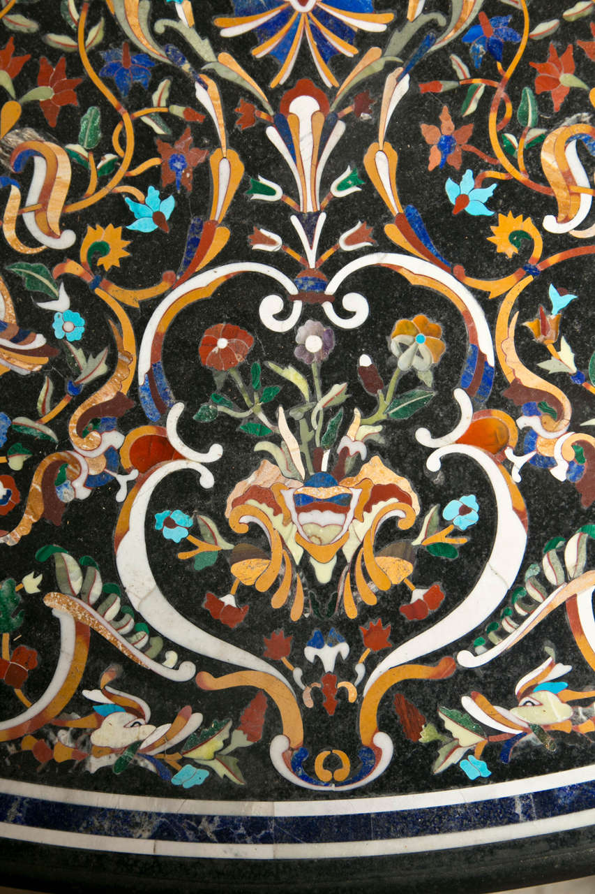 20th Century Incredible Pietra Dura Table Top