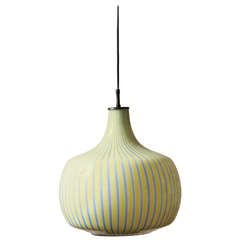 Venini Glass Pendant Lamp by Massimo Vignelli