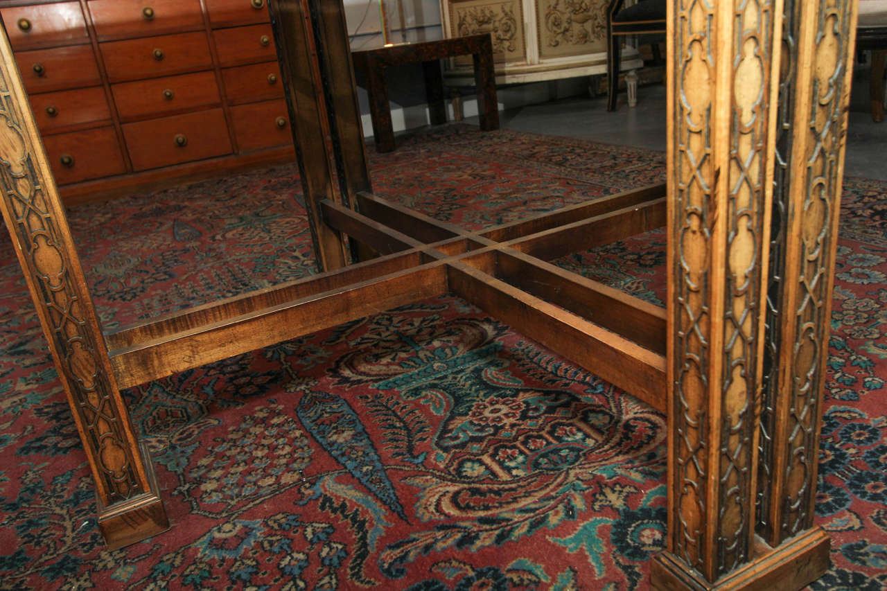 20th Century Maguire Chinoiserie Octagonal Table For Sale