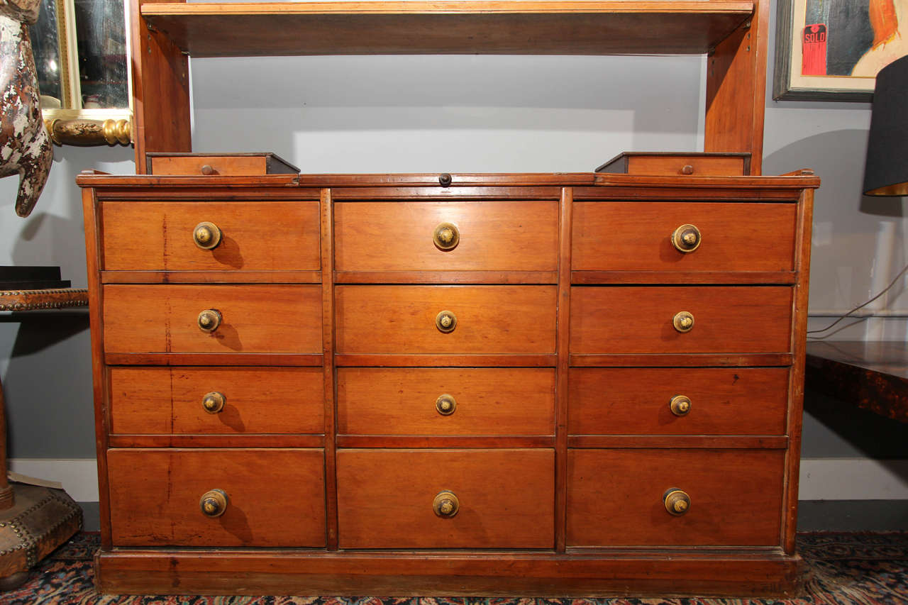 French Apothecary Cabinet In Fair Condition In Seattle, WA