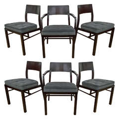 Set of Six Dunbar Dining Chairs