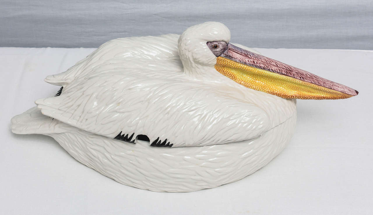 Rare Pelican Tureen 2