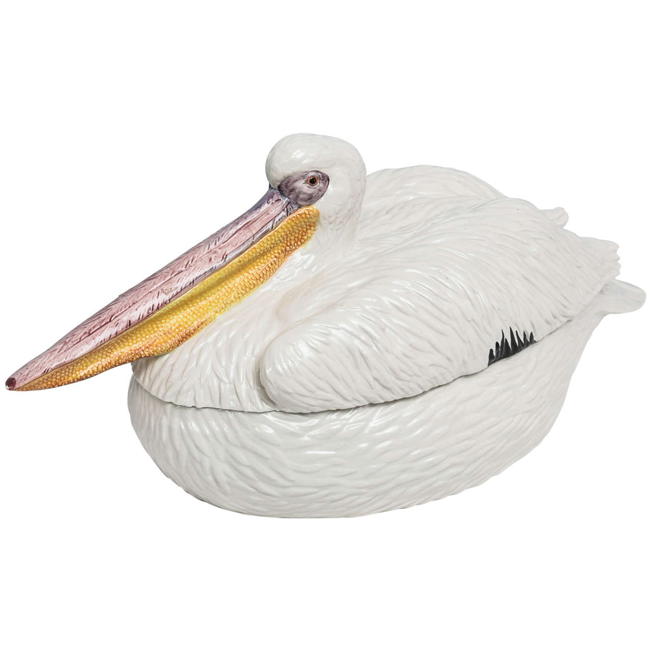 Rare Pelican Tureen