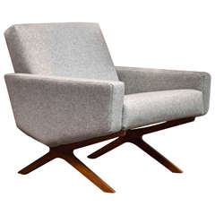 Peter Hvidt "Silver Line" Lounge Chair