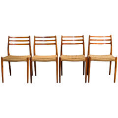 Moller Rosewood Dining Chairs