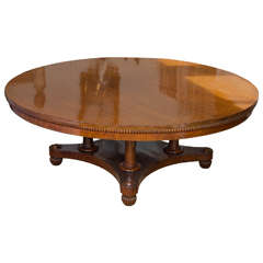 Good George IV Figured Mahogany Dining Table