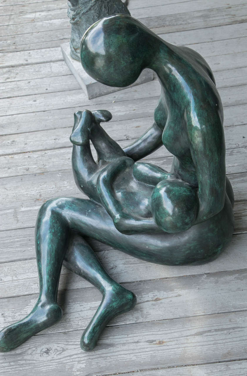 20th Century Modern Bronze by Carol Z For Sale