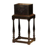 Vintage Prayer Ballot Box on Stand