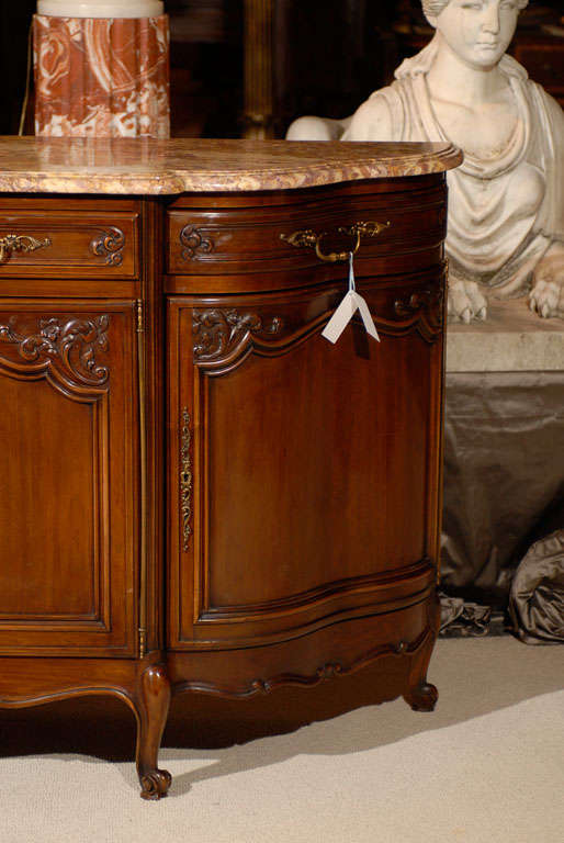 marble topped sideboard