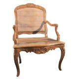 Regence Fateuil Cane Back Chair