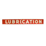 standard oil signs Circa 1930
s Standard Oil Service Station "Lubrication" Sign