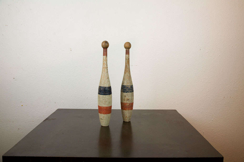 Circa 1900 American Juggling Clubs