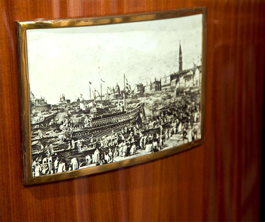 Cesare  Lacca  Vintage Bar with Stool