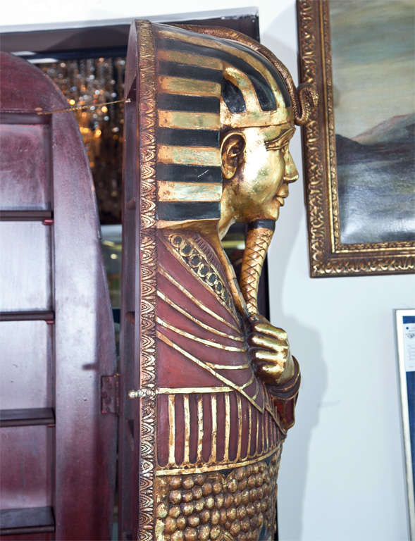 Tall Standing Bar in Form of Sphinx For Sale 3