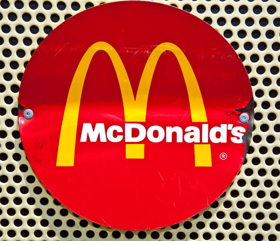 Vintage McDonald's Trash Bin at 1stDibs mcdonalds trash can, mcdonald