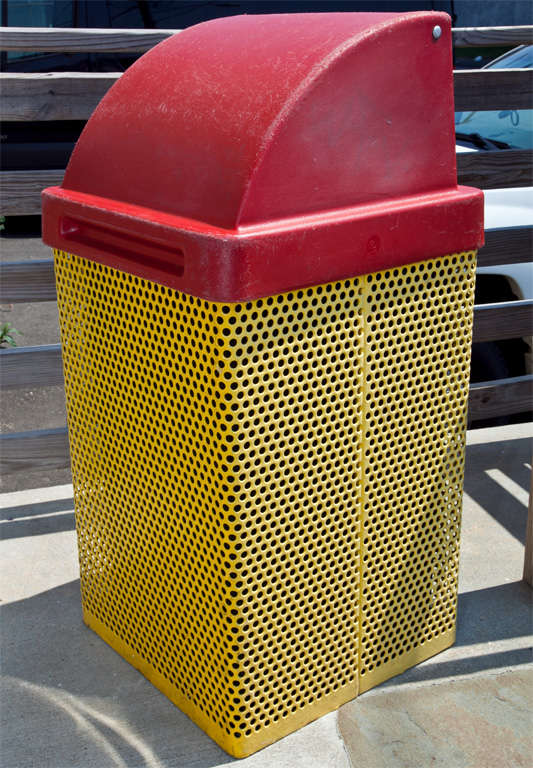 Vintage McDonald's Trash Bin at 1stDibs mcdonalds trash can, mcdonald