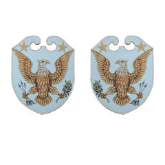 Vintage Glitter Eagles
