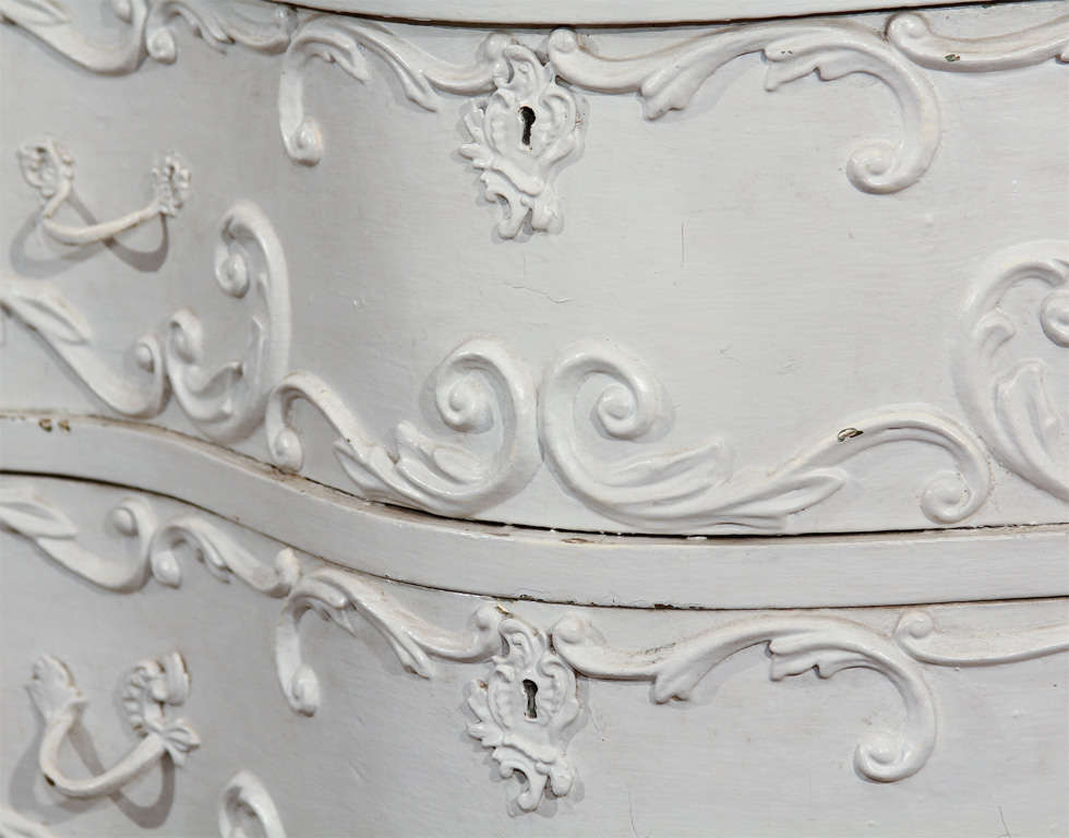 American 'Slice of Wedding Cake' Chest of Drawers