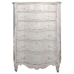 Antique 'Slice of Wedding Cake' Chest of Drawers