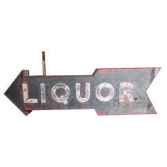 Double Sided Liquor Arrow