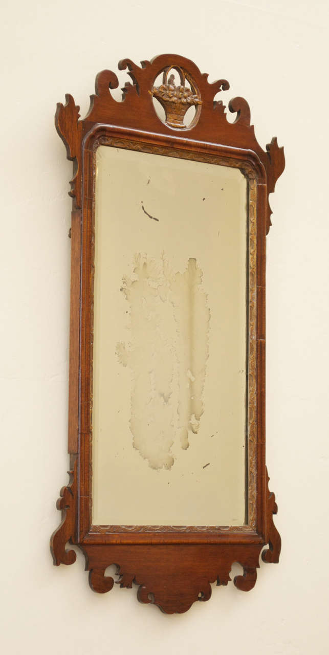 Chippendale Mahogany and Parcel-Gilt Wall Mirror - STORE CLOSING MAY 31ST