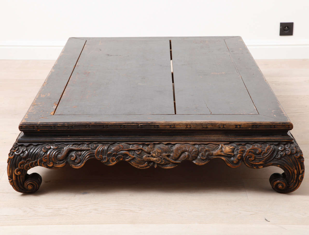 19th Century Antique Chinese Opium Bed