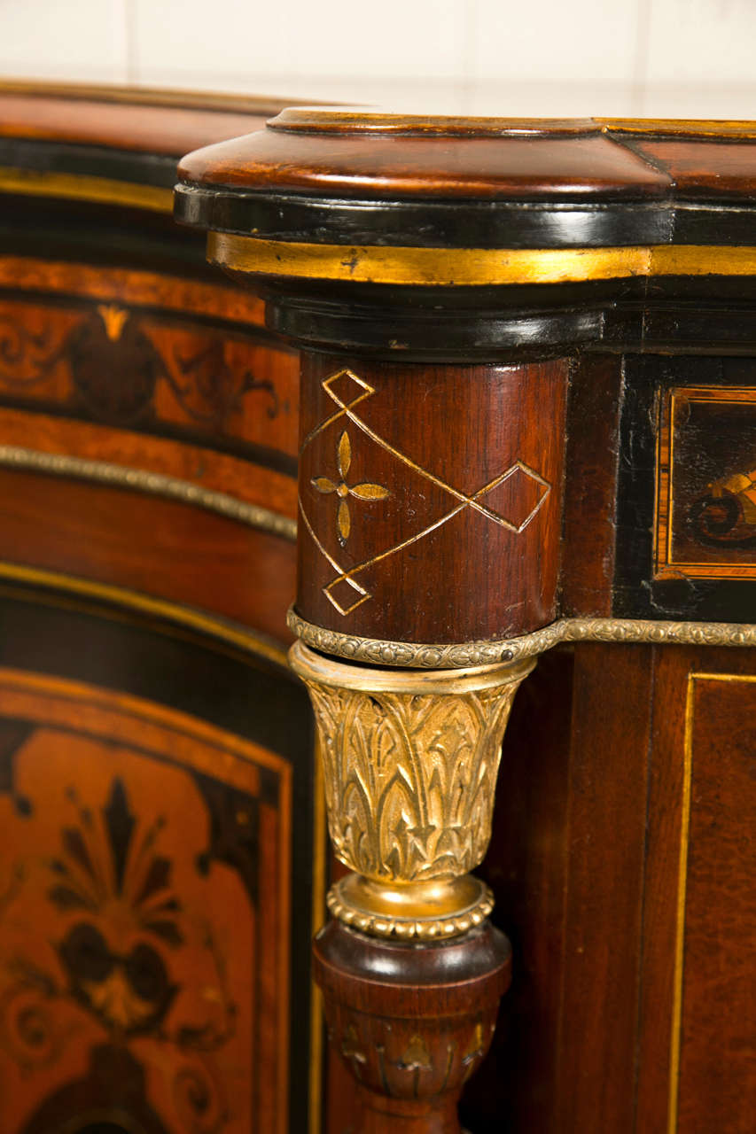 Credenza in  the Manner of Pottier  and Stymus In Excellent Condition For Sale In Woodbury, CT