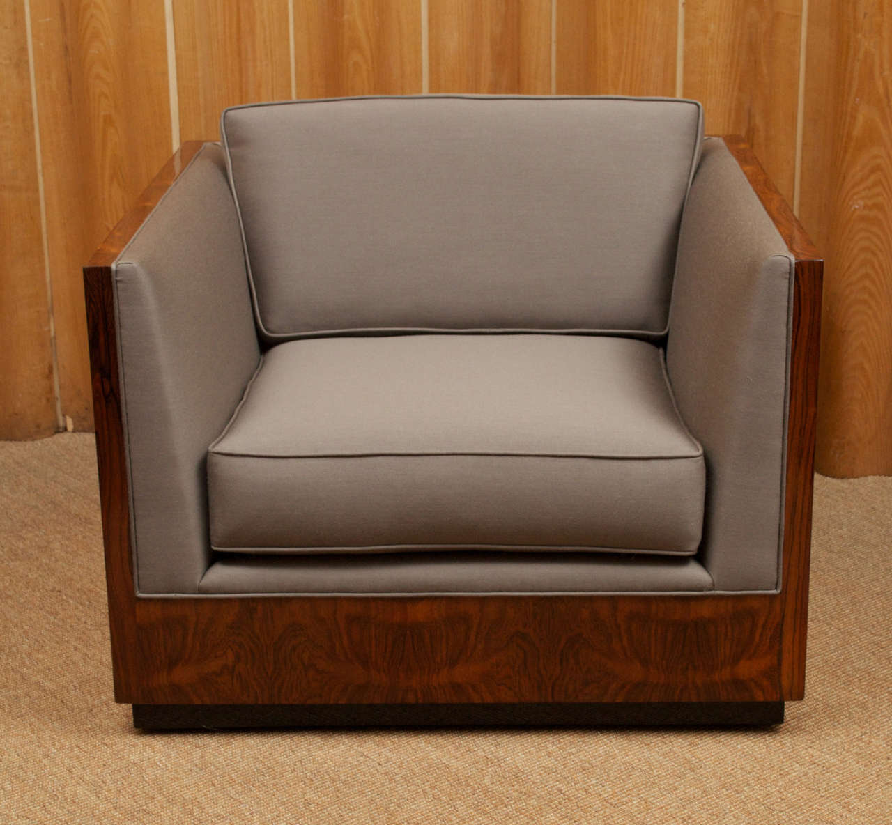 Milo Baughman Rosewood Chair