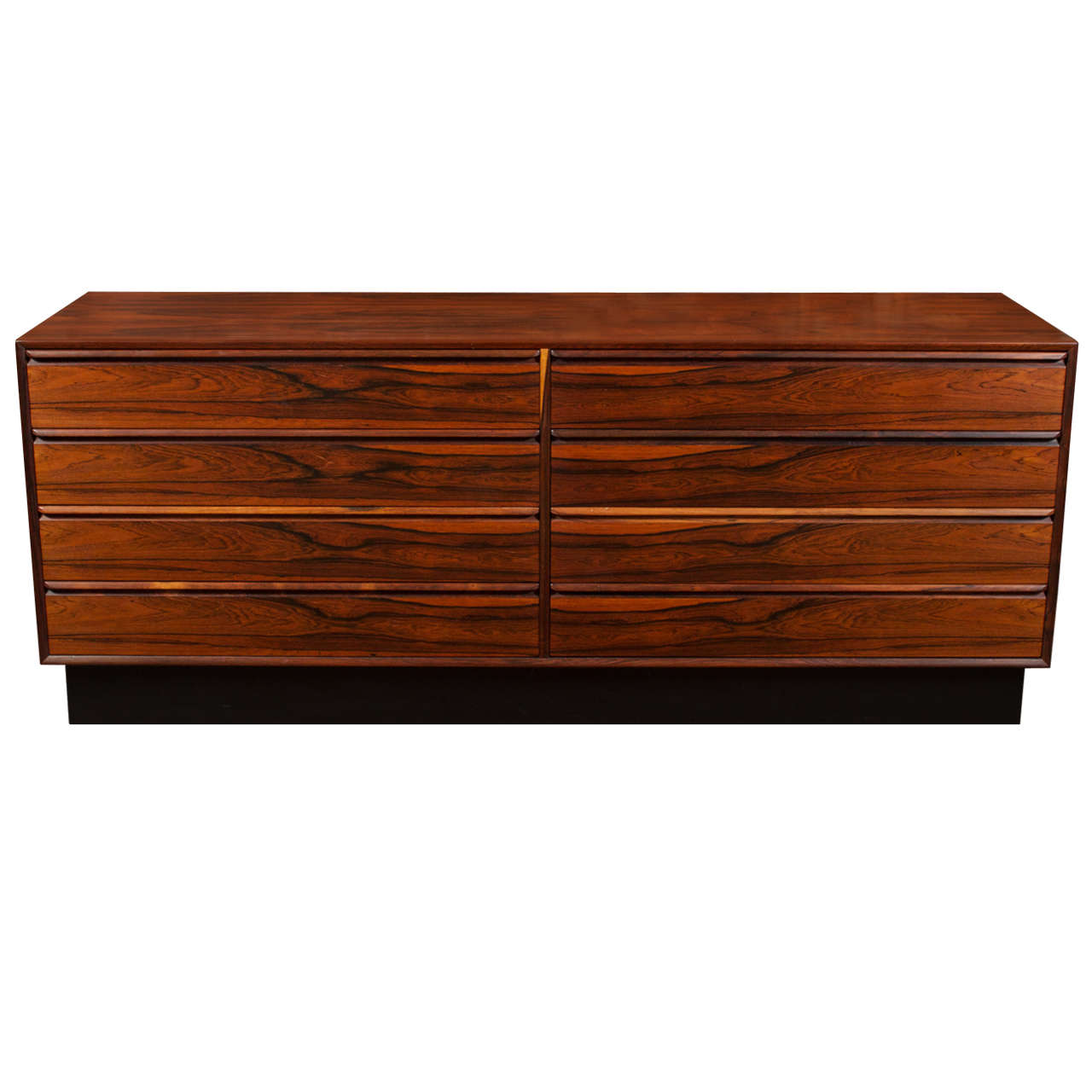 Rosewood Westnofa 8 Drawer Dresser Norway
