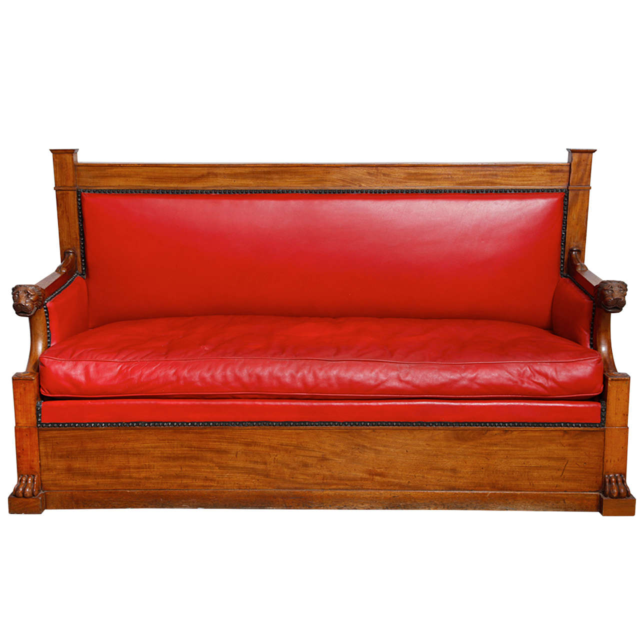 Empire settee For Sale