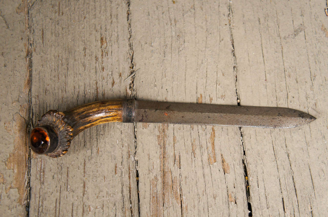 Anitque Scottish Sgian-Dubh In Excellent Condition In Hudson, NY