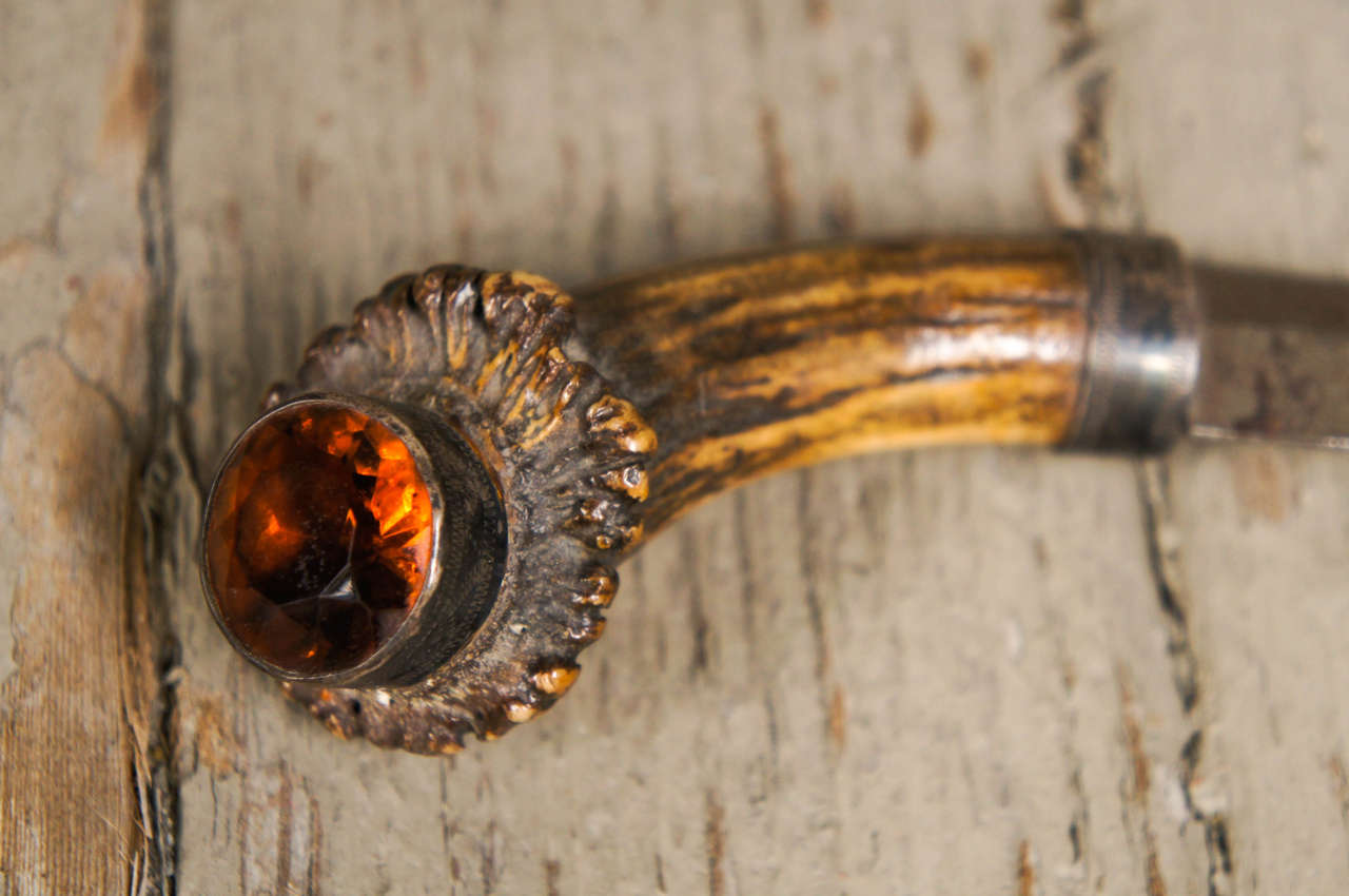 18th Century and Earlier Anitque Scottish Sgian-Dubh