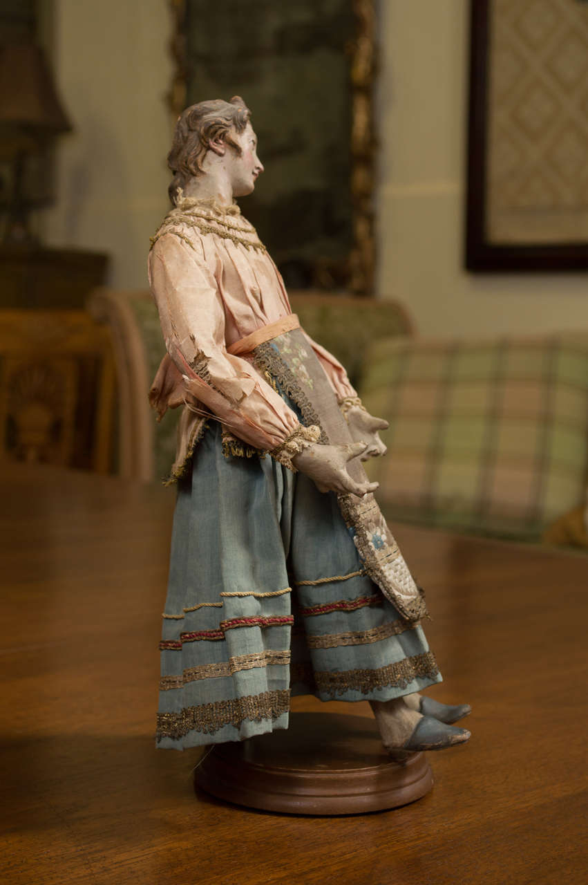 Louis XV 18th Century Italian Creche Doll