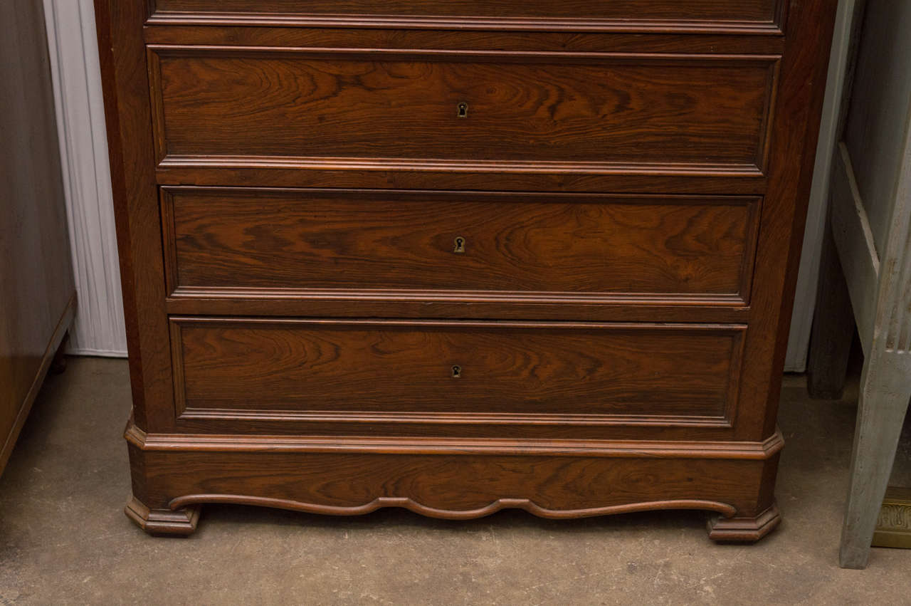 19th Century Louis Philippe Drop-Front Desk In Good Condition In San Francisco, CA