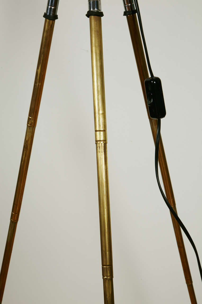 Brass Scandinavian Floor Lamp