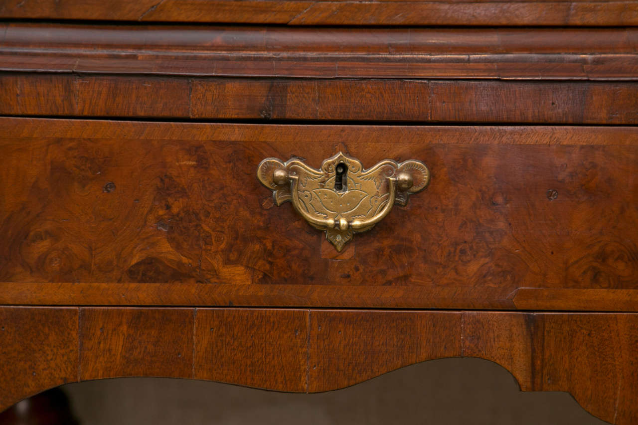 British George I Walnut Chest on Stand