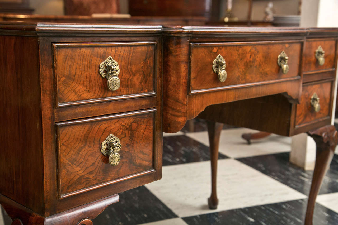 Walnut Burl Lowboy For Sale 1