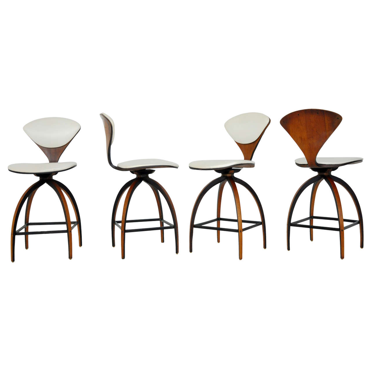 Plycraft Counter Stools, Norman Cherner